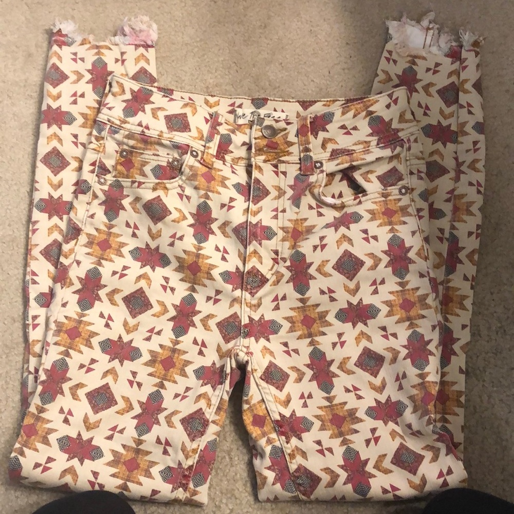 Free people Aztec skinny pants